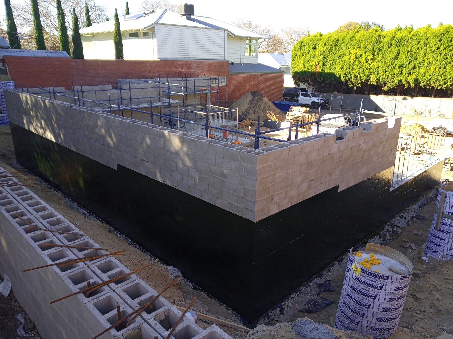 Belowground waterproofing