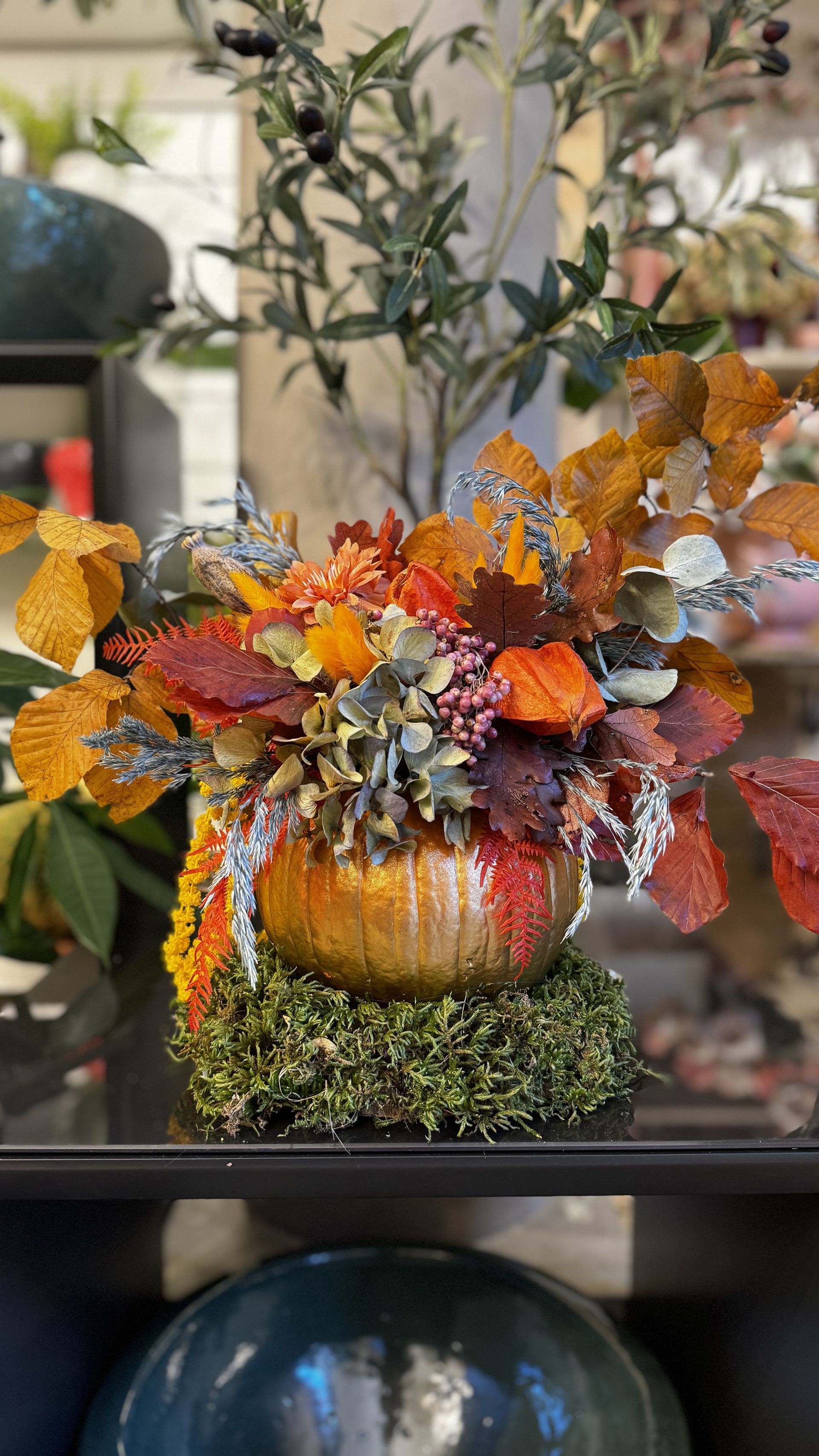 Composizione in zucca