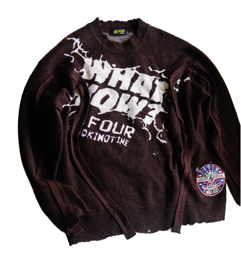 Imperial Edge Distressed Knit