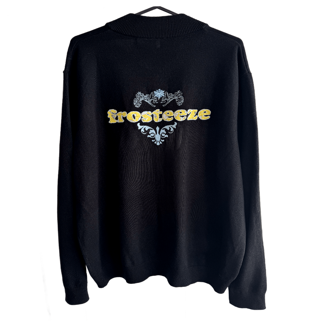 Eirwyn “Frosteeze Knit Zip Sweater”