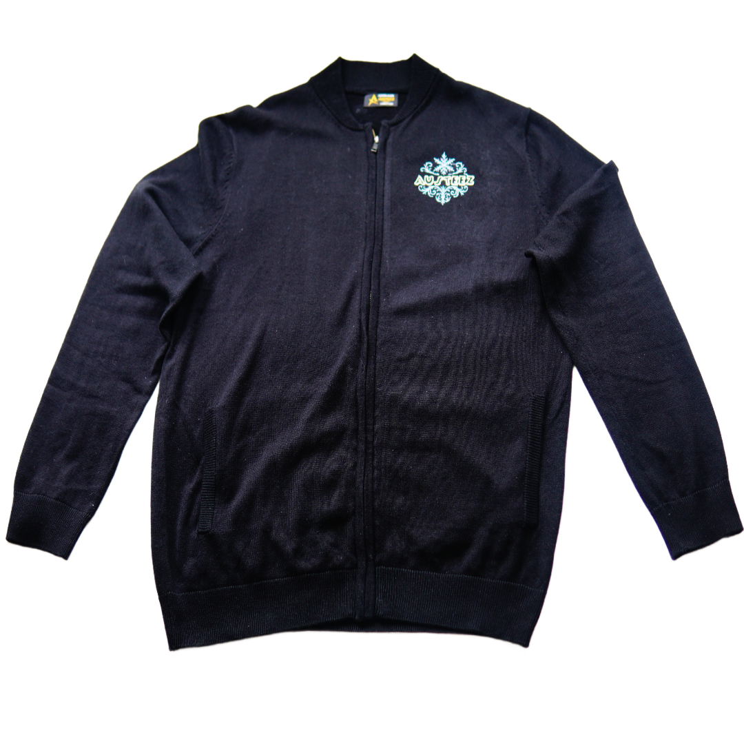 Eirwyn “Frosteeze Knit Zip Sweater”