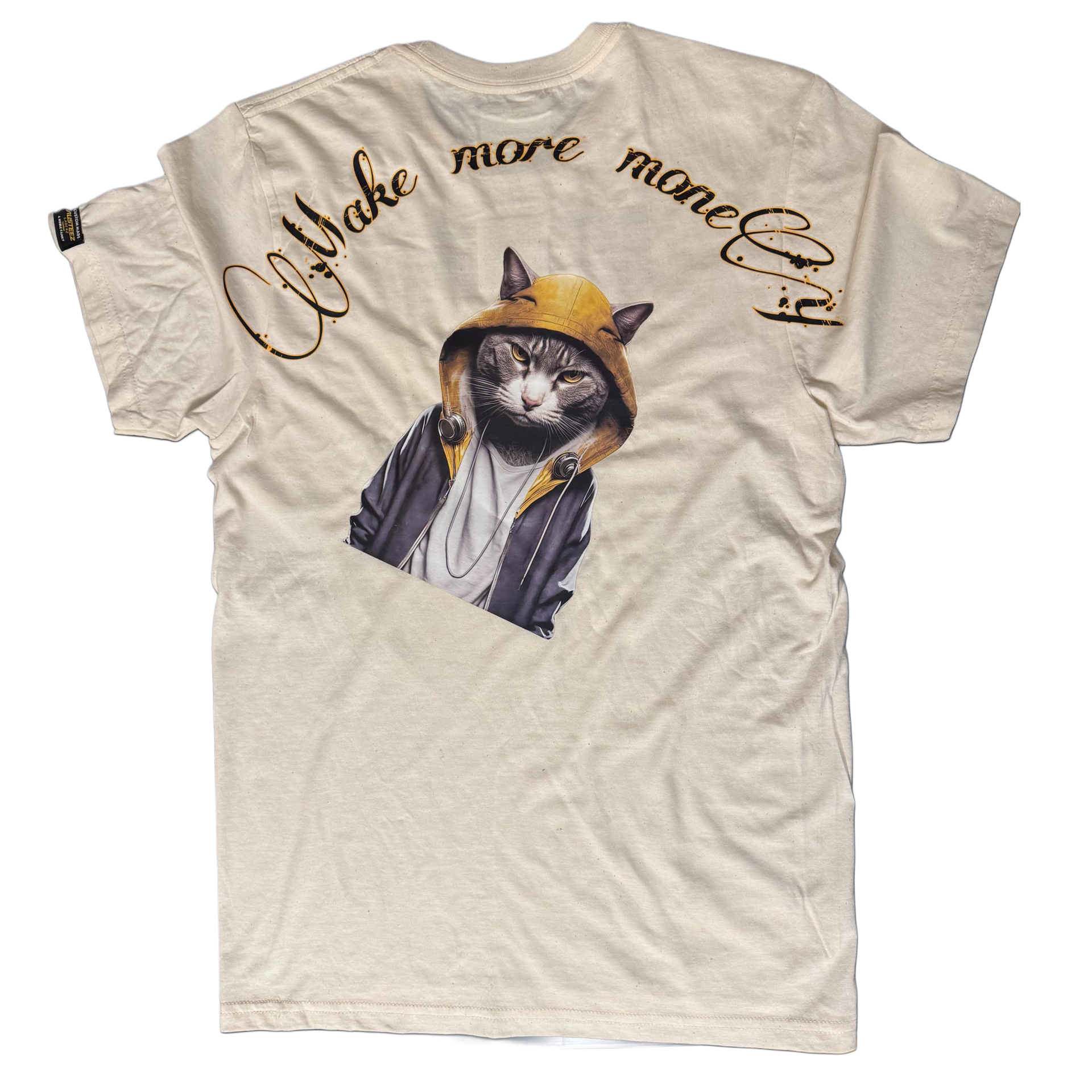 Cream-colored t-shirt with 