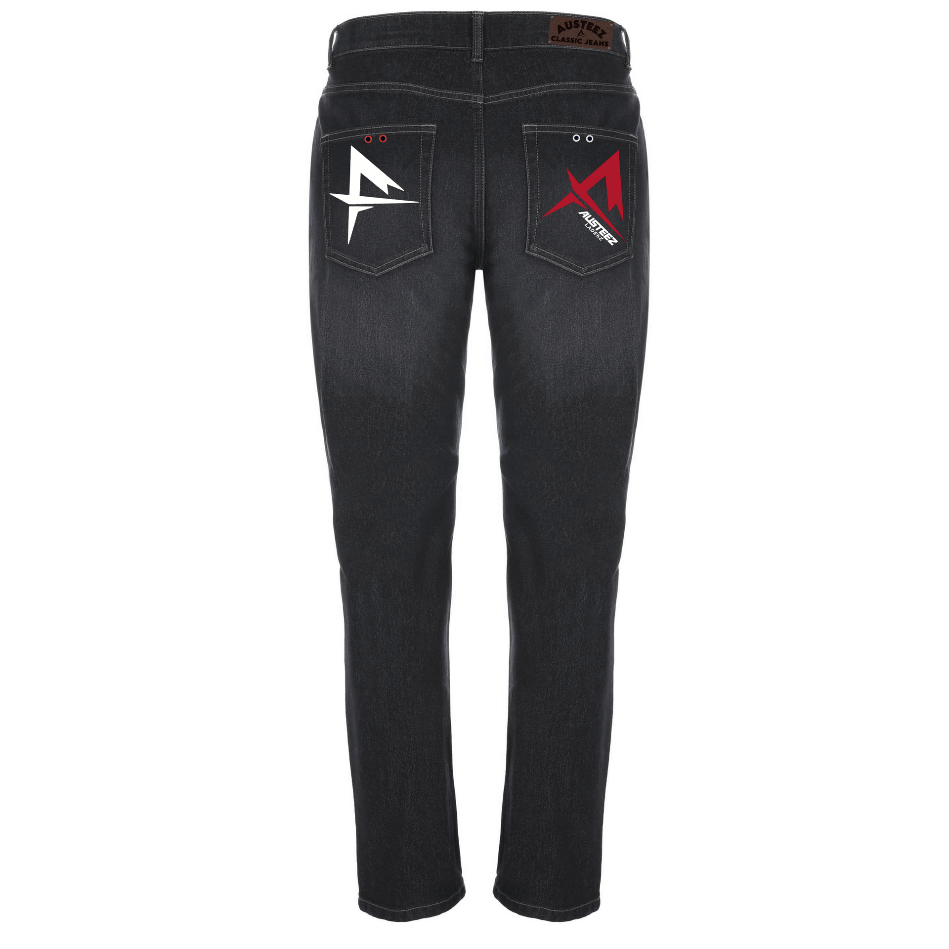 Dragon Stance black denim pant