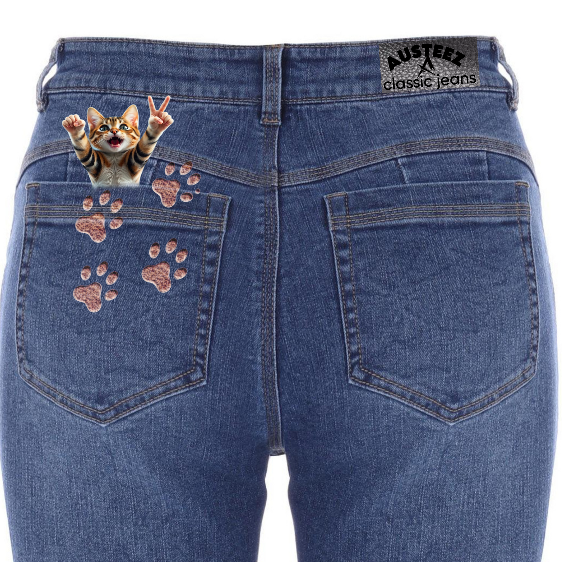 Dark gray high-waisted skinny jeans.