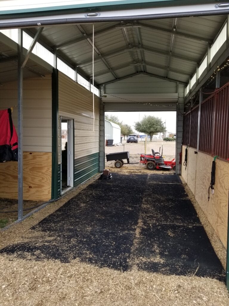 Metal Horse Barn