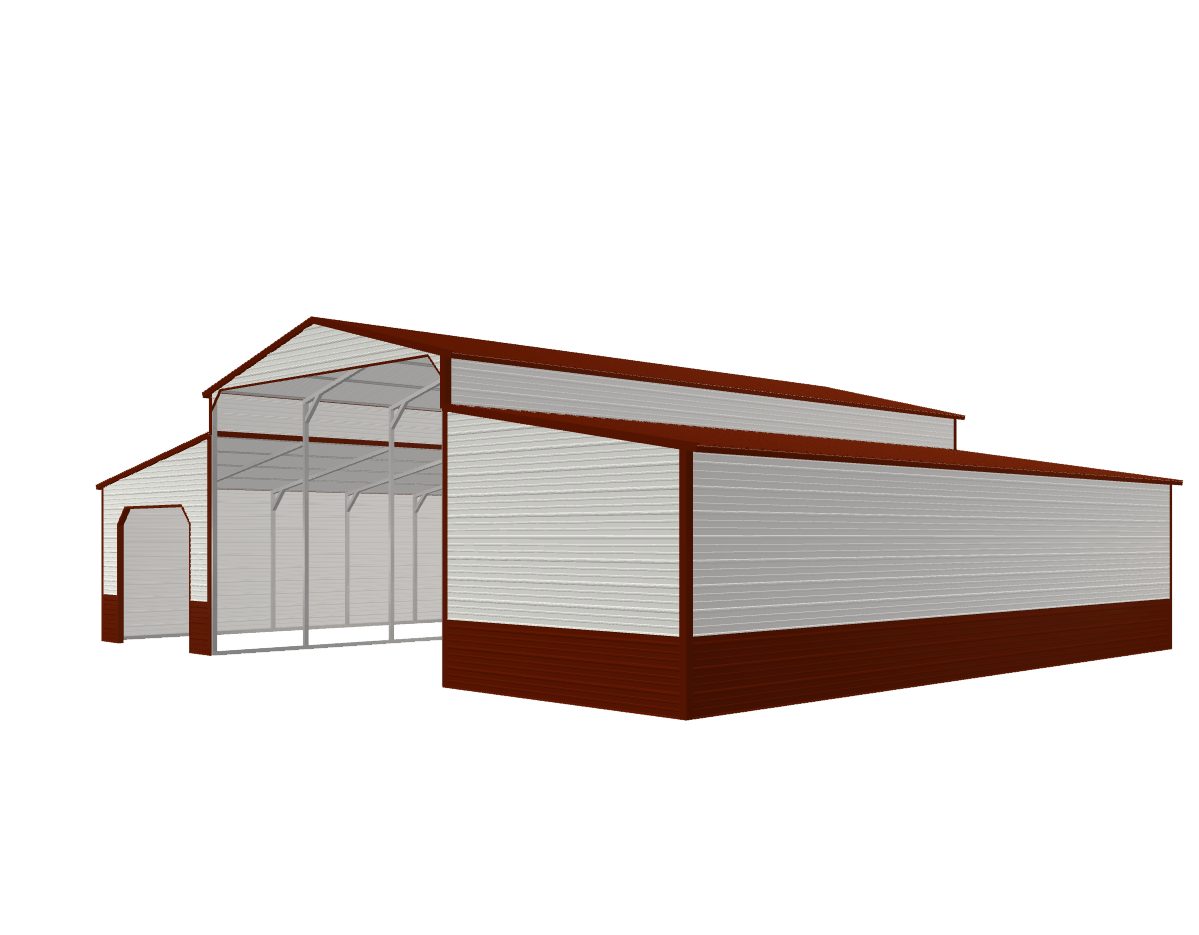 Metal barn