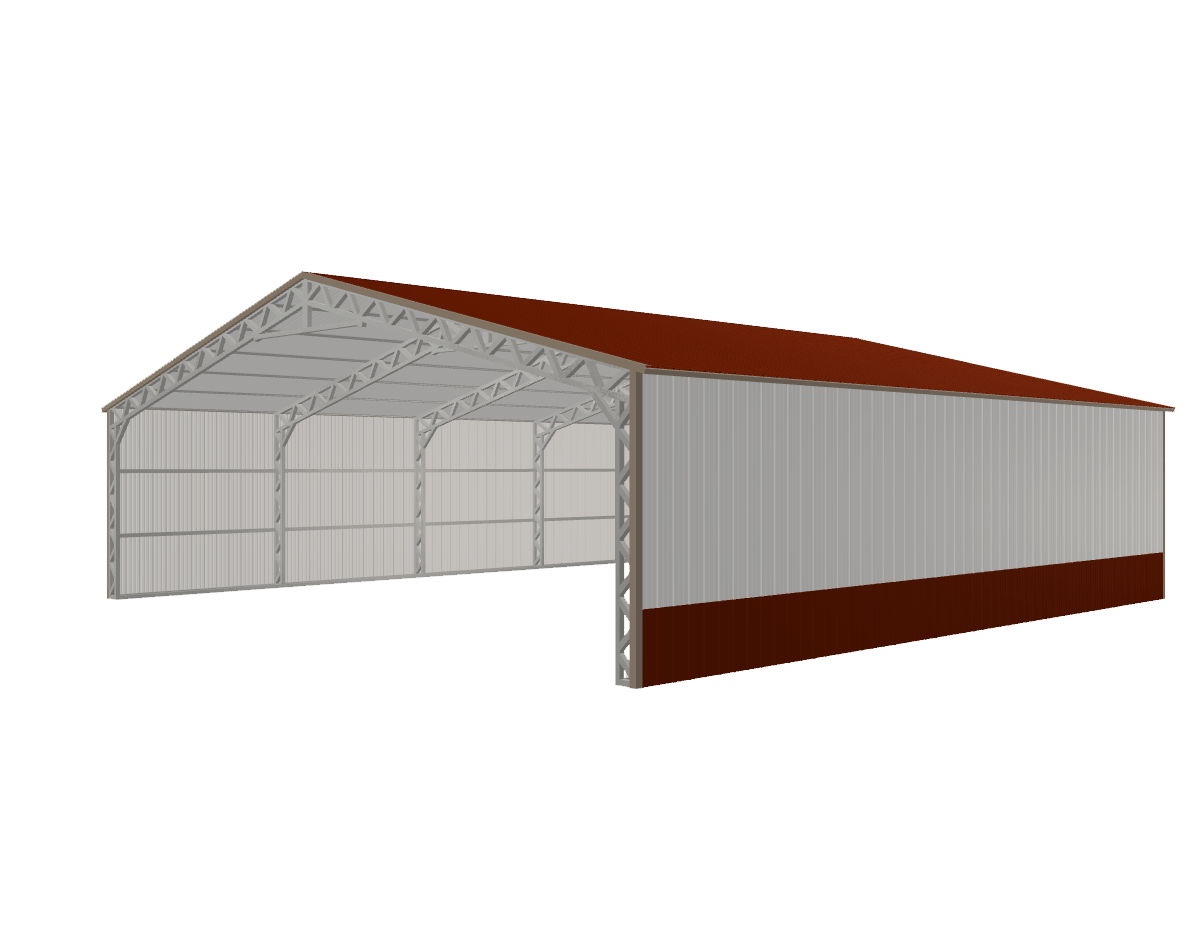 Commercial metal building