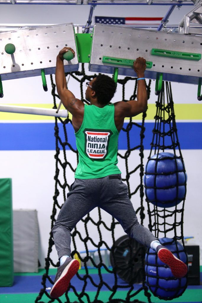 Adult Athlete From National Ninja League