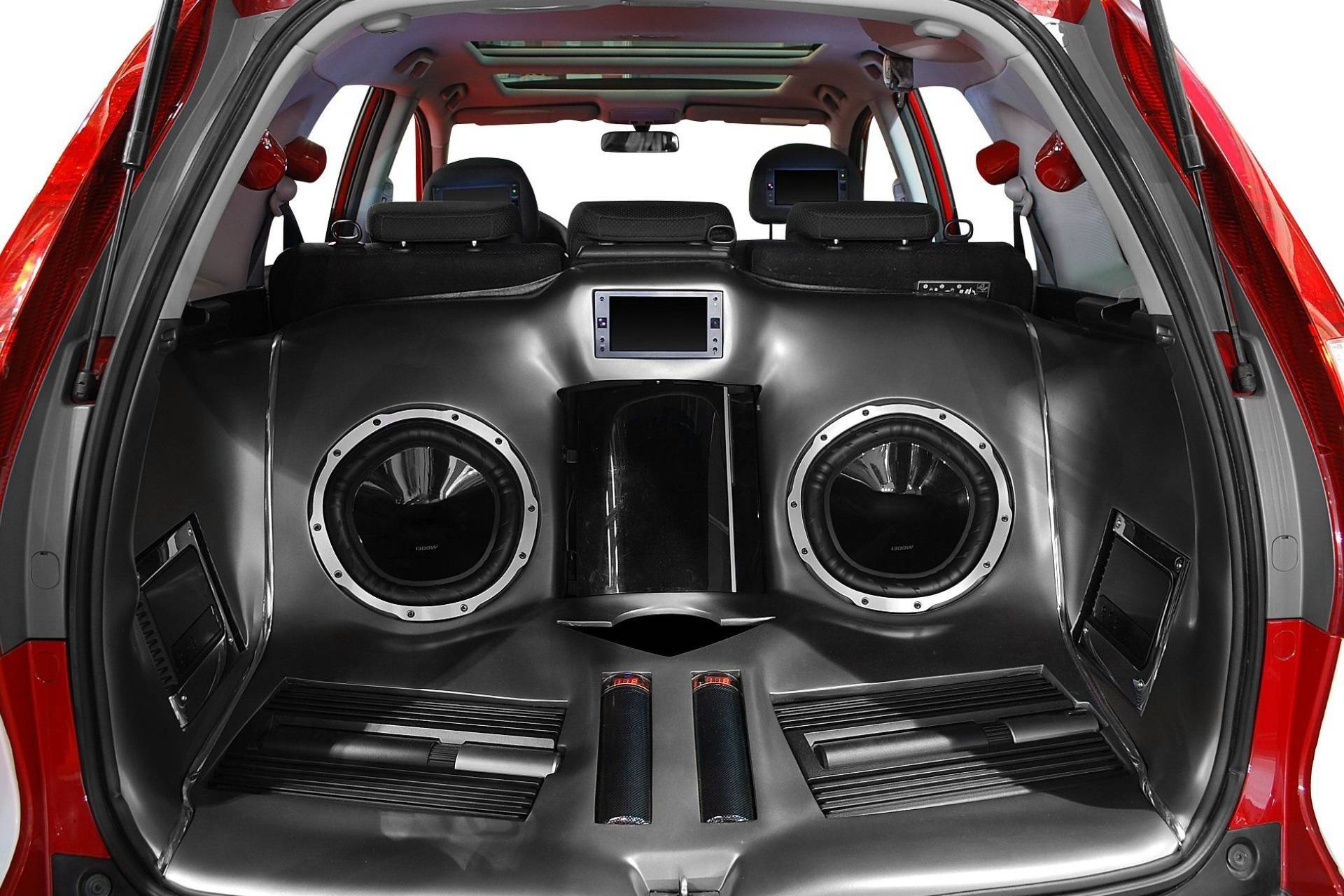 Impianto audio per auto da tuning