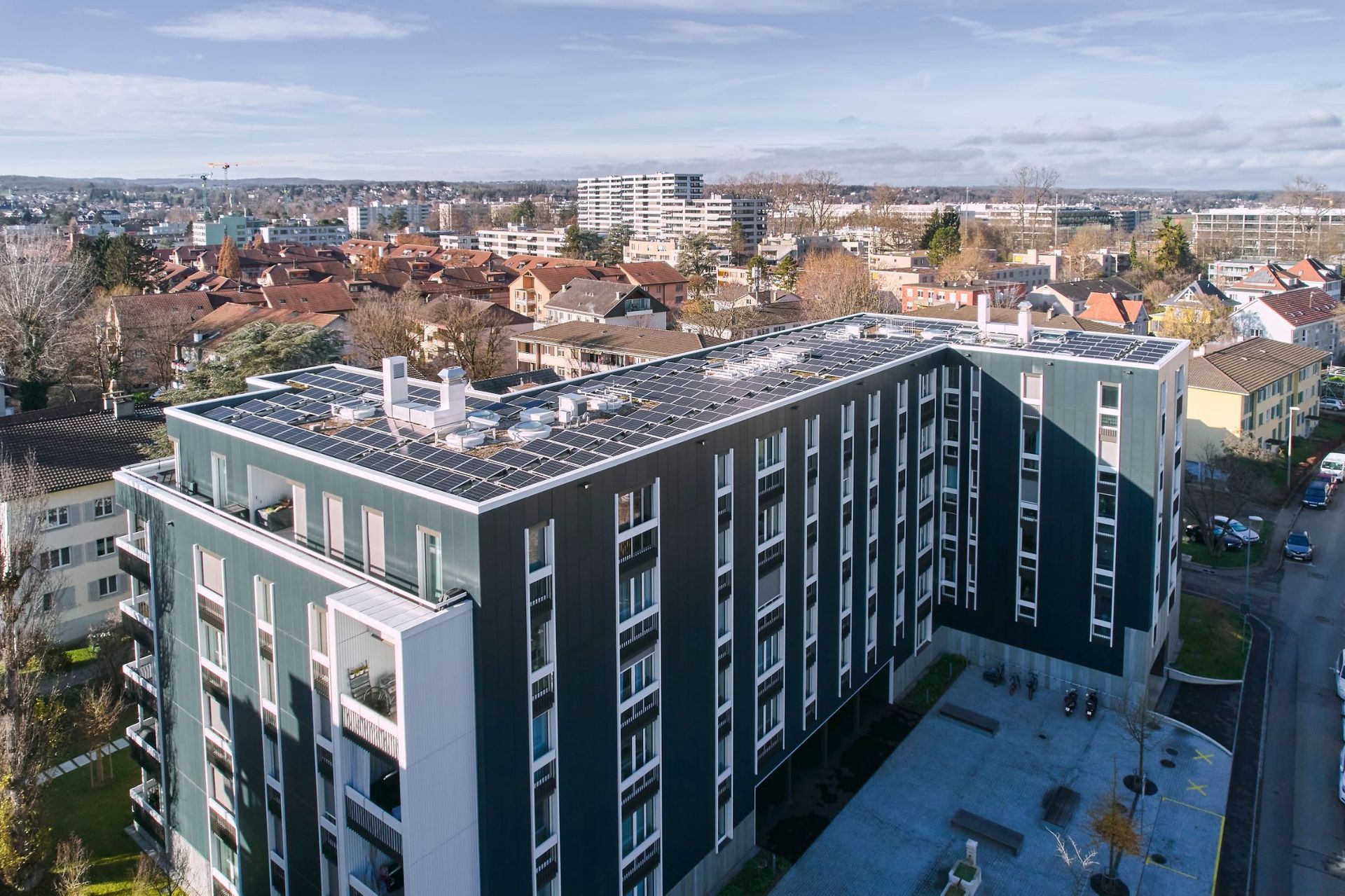 Heuwinkel Allschwil, Solar PV