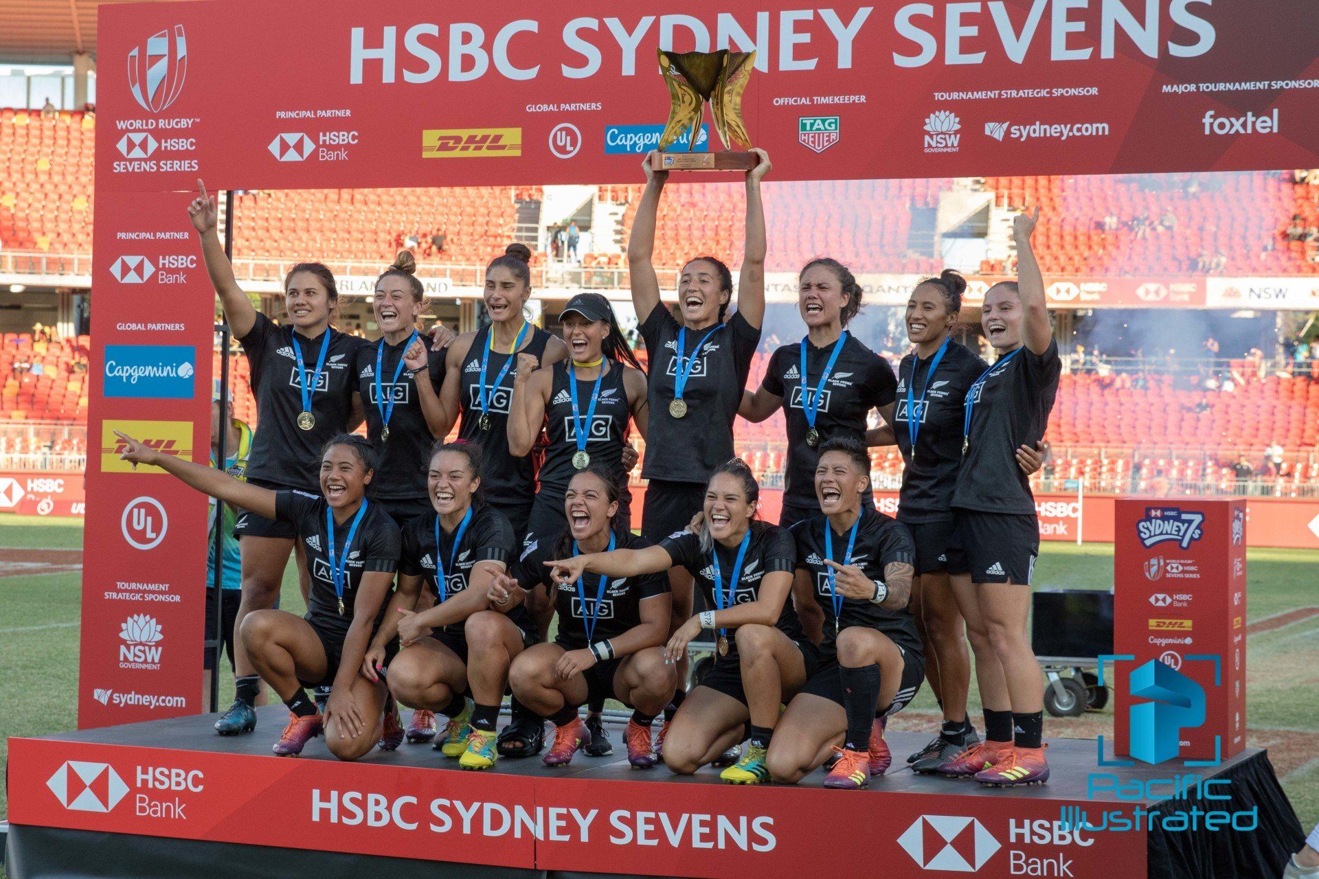 Black Ferns 7s On Top of the World