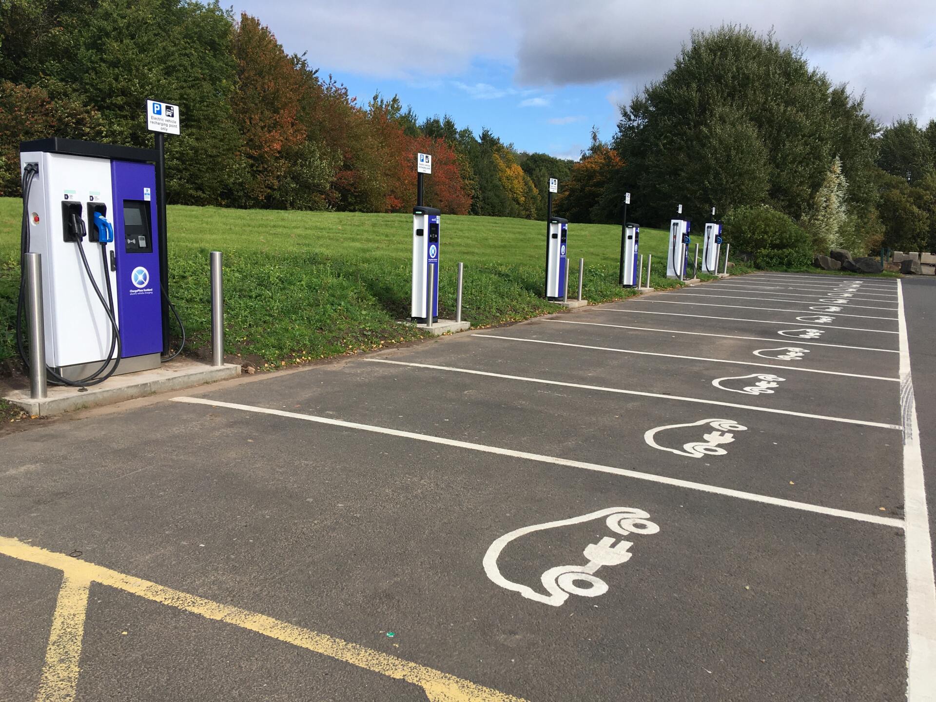 electric vehicle charging points