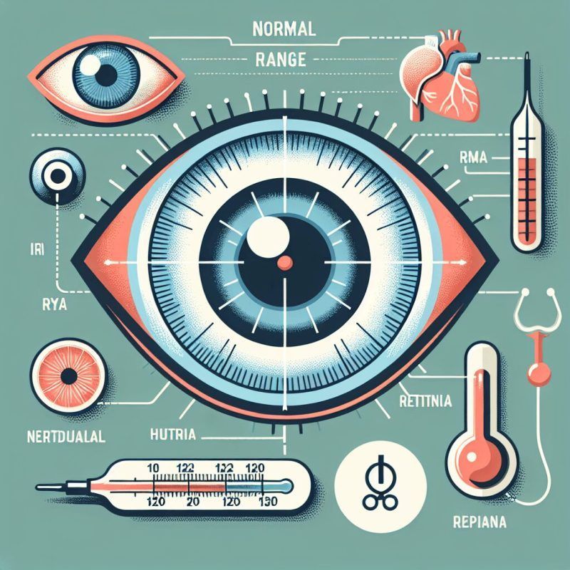 What is considered normal eye pressure 
