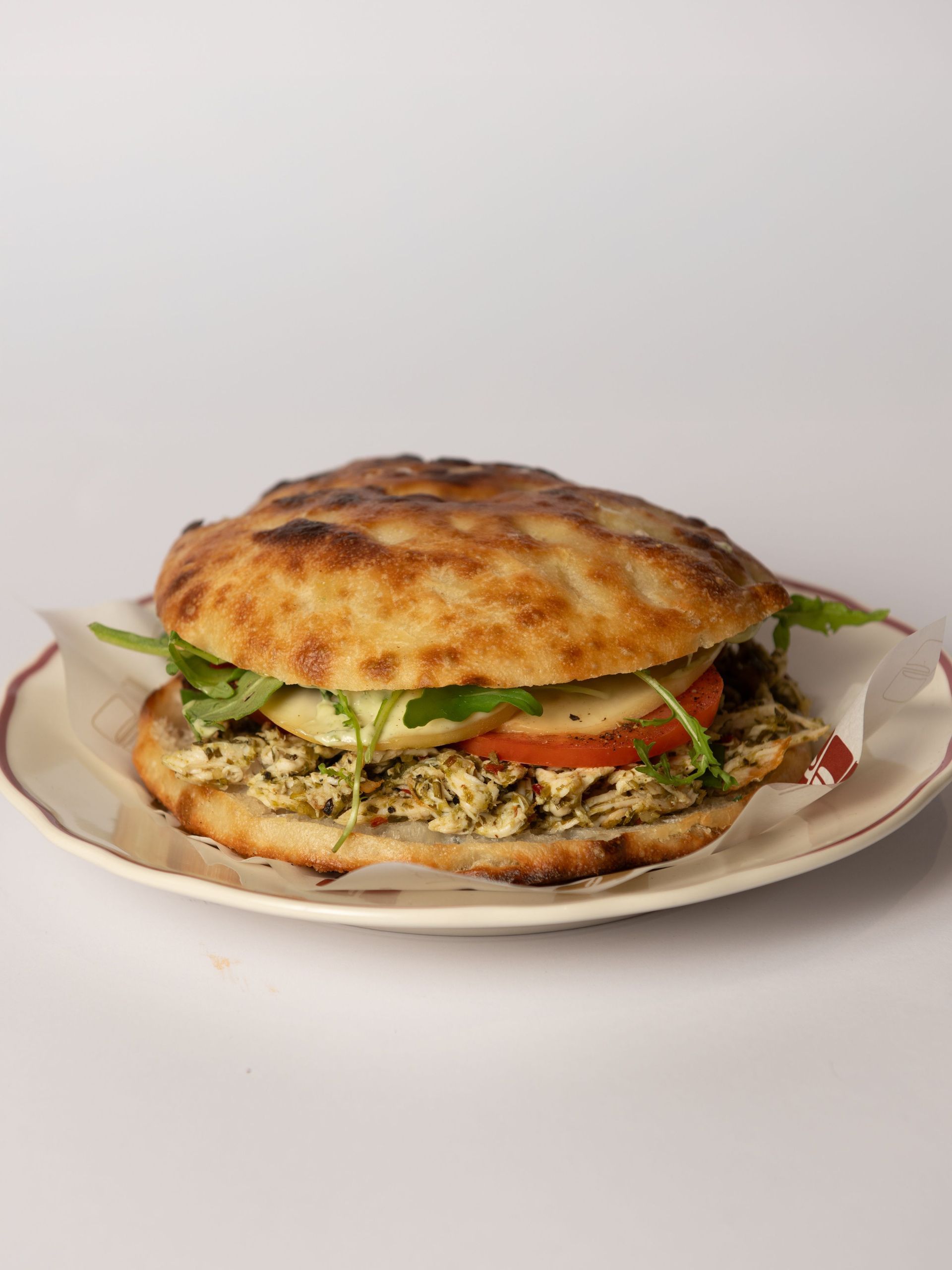 Hand Made Fresh Italian Focaccia at Reno's Bistro Adelaide CBD