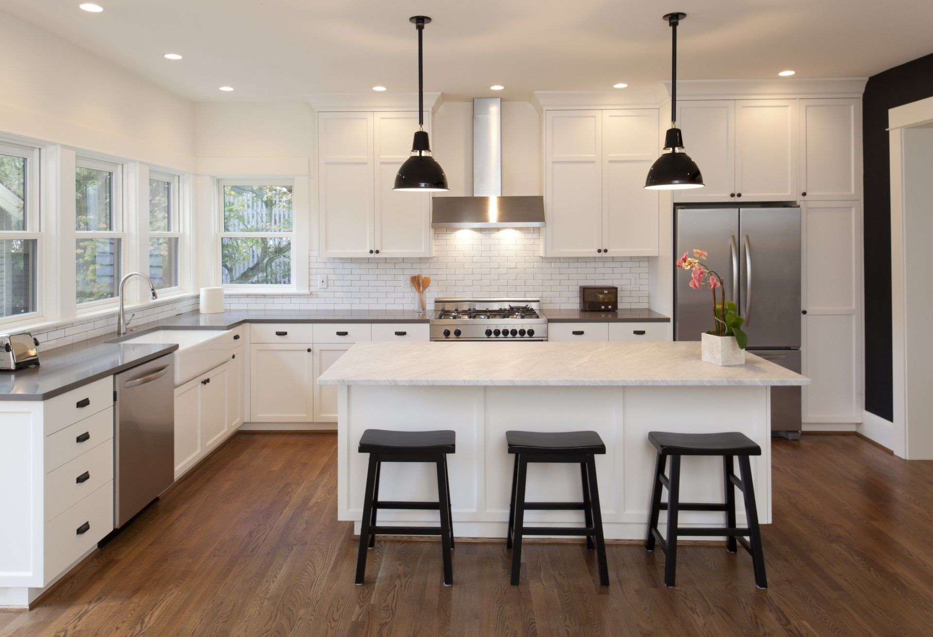Modern kitchenette — Blaine, MN — Walsh Plumbing Inc.