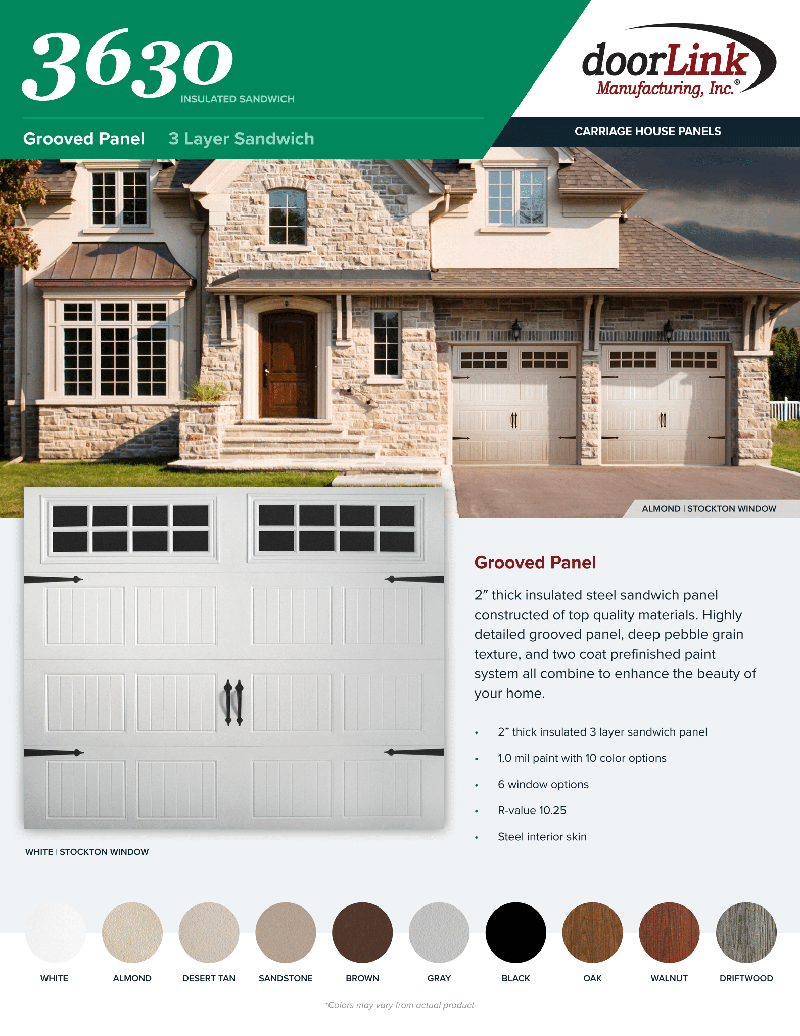 3 Layers Grooved Panel Page 1 — St. Charles, MO — Garage Door Gurus