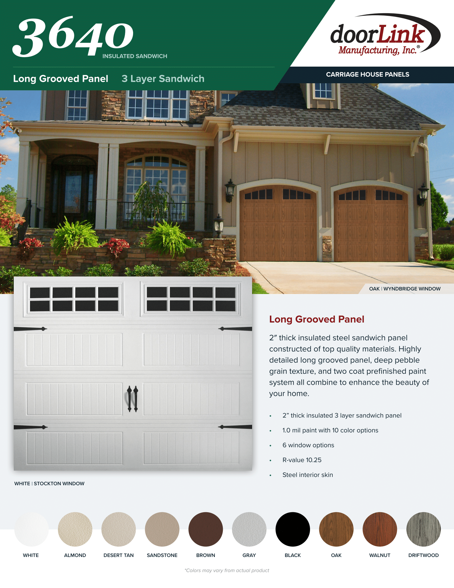 3 Layers Long Grooved Panel Page 1 — St. Charles, MO — Garage Door Gurus