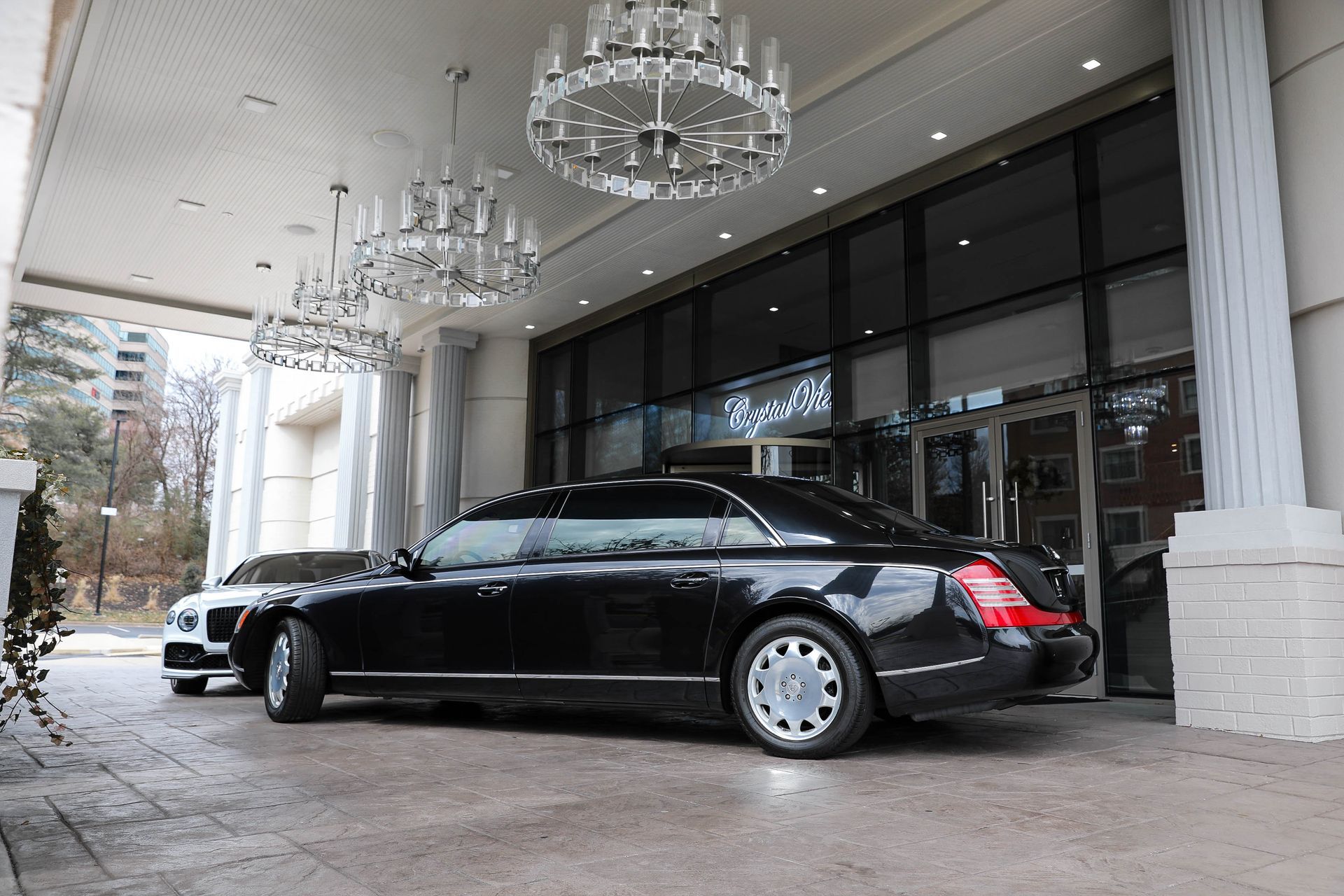 Maybach 62 used for car photo opportunities for events