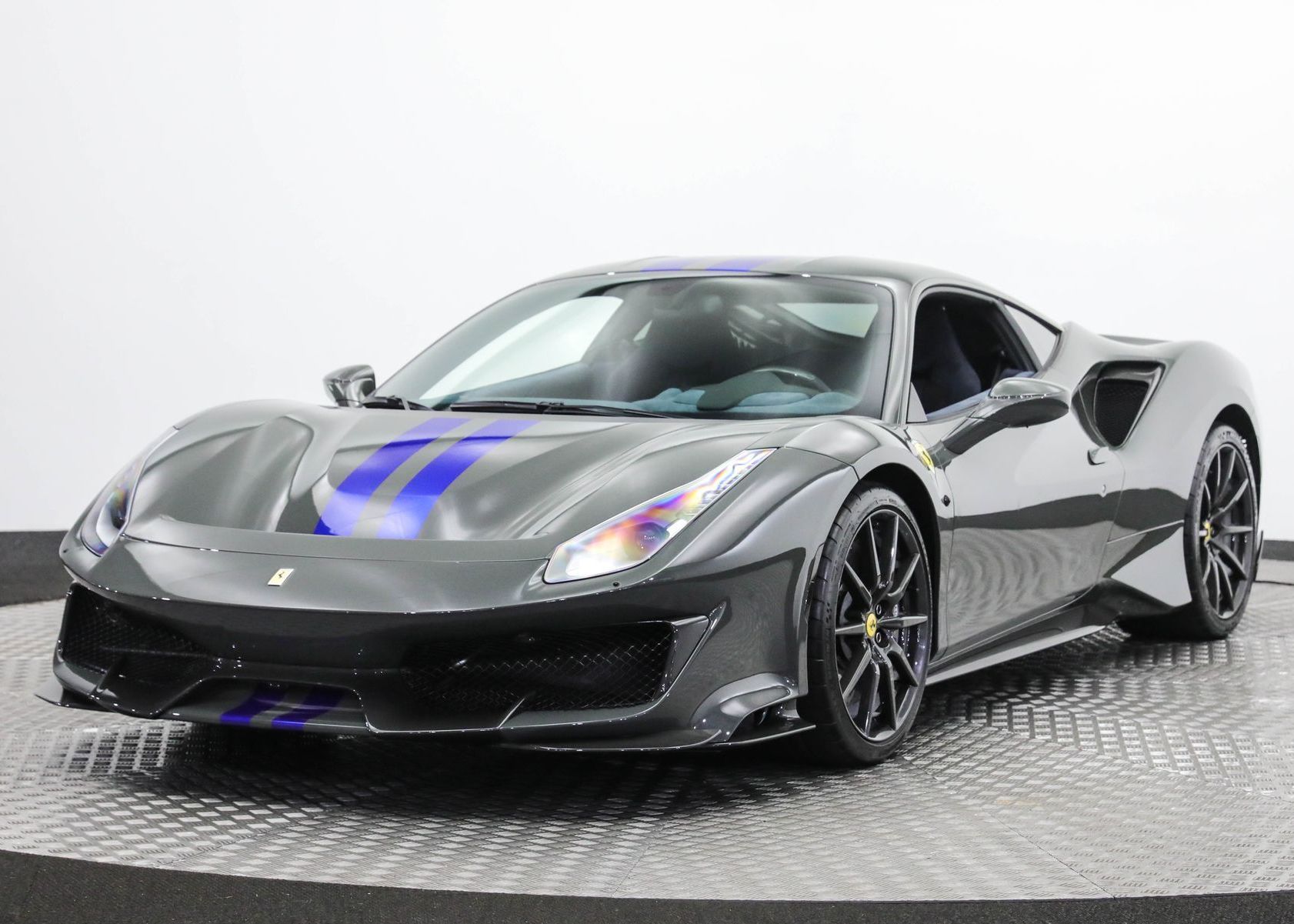 gray ferrari