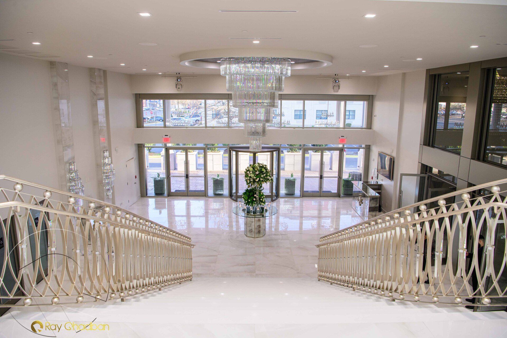 top of the mezzanine at CrystalView