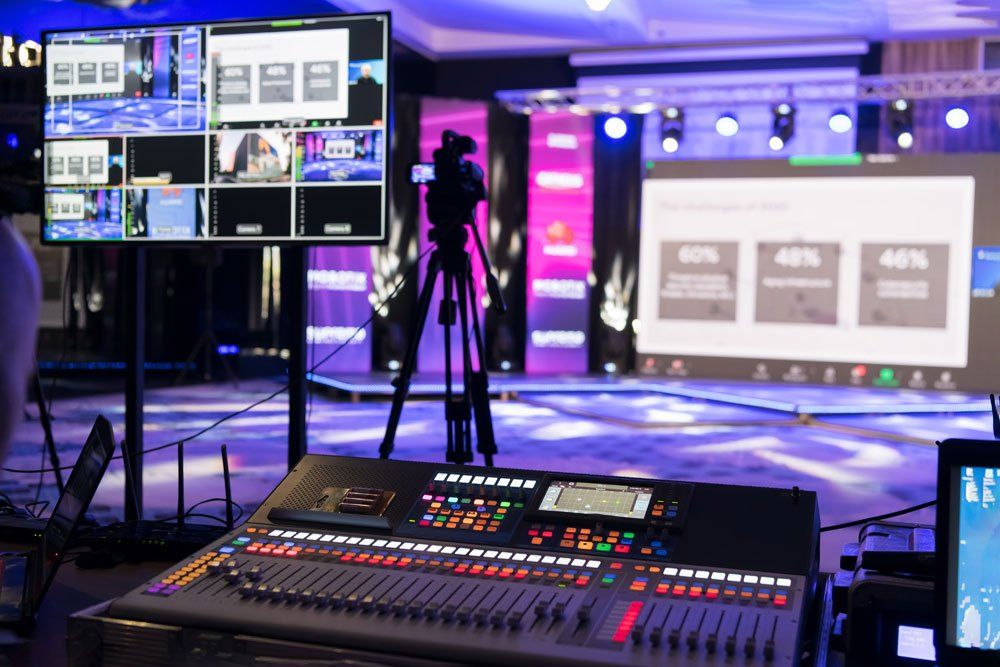 Audio and Visual for corporate event at CrystalView