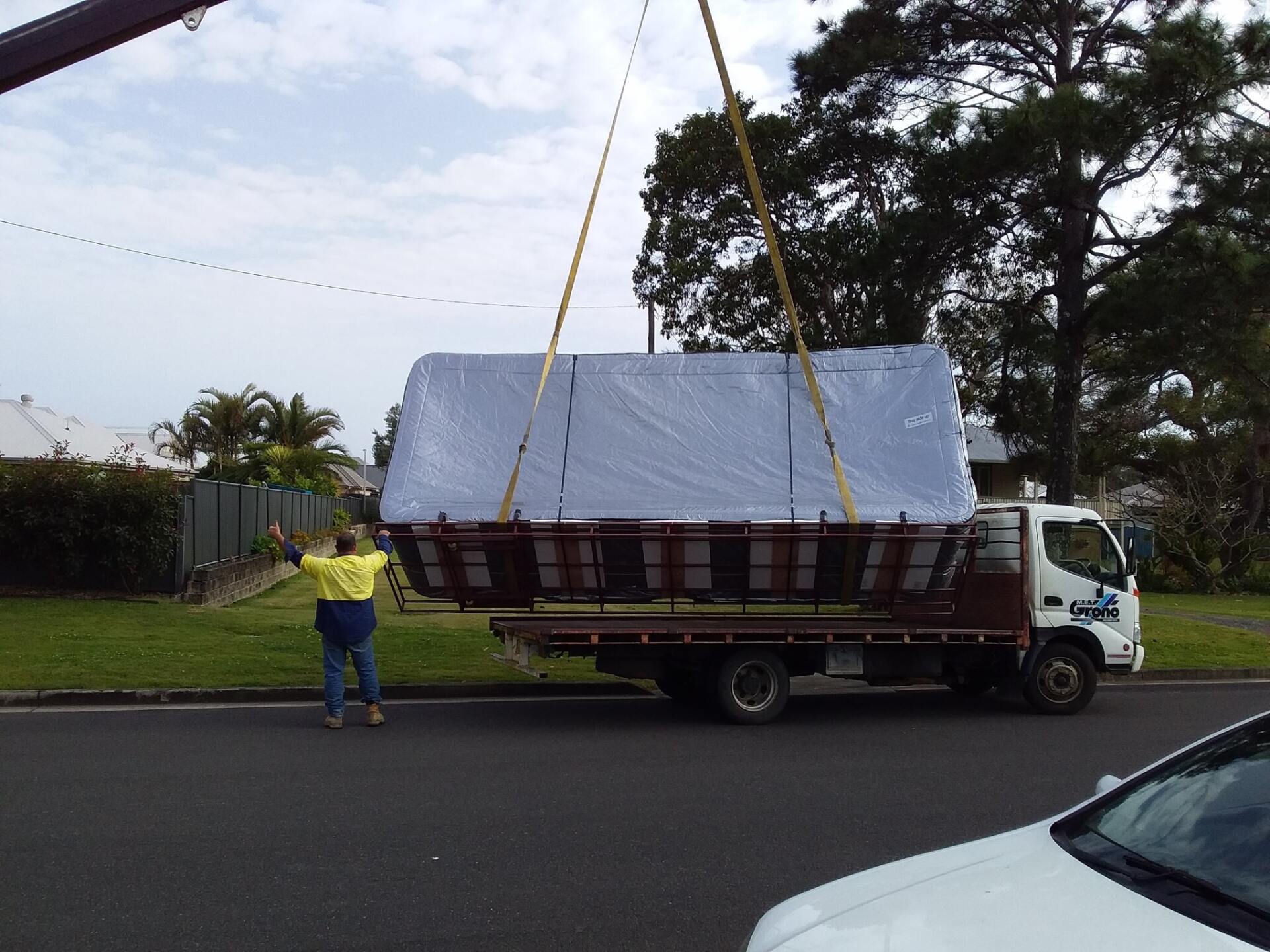 Pool Delivery — Pools & Spas in Ballina