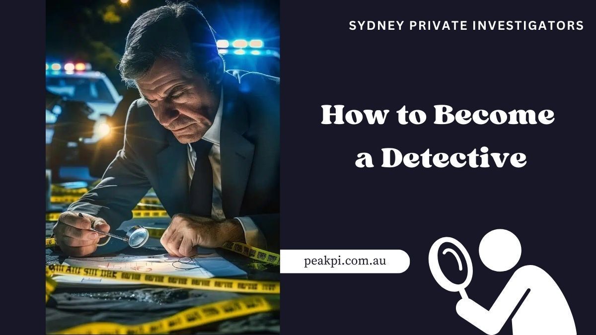 How to Become a Detective