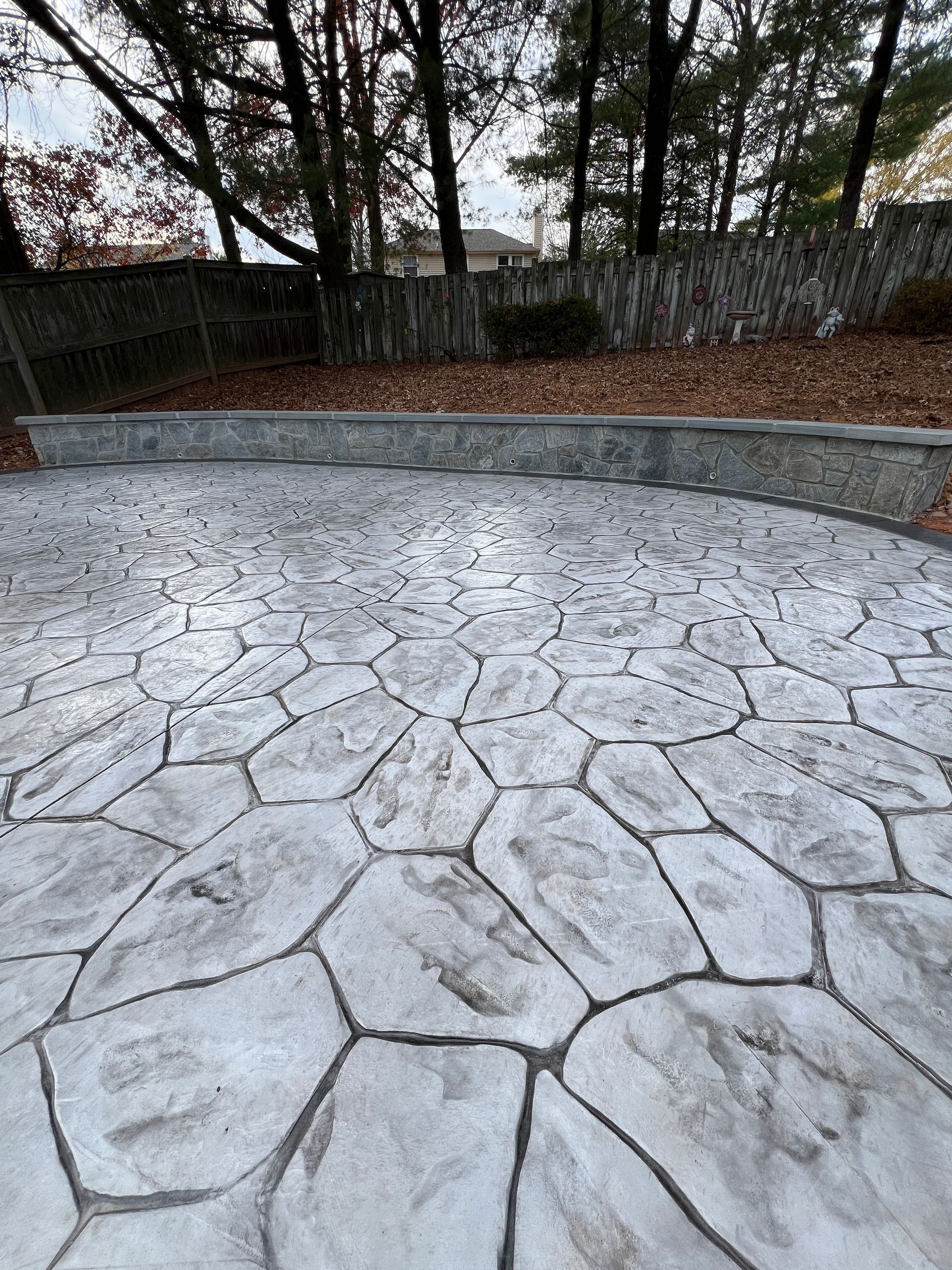 Stamped Concrete Patio