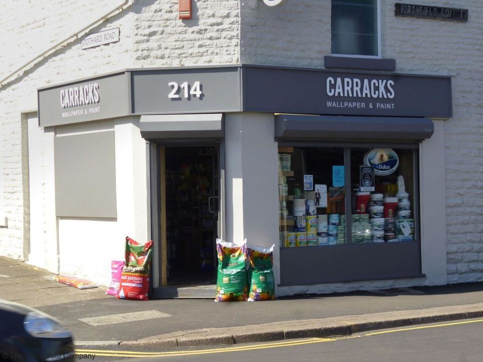 exterior of the shop in Sheffield
