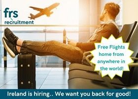 Free Flights Home With FRS Recruitment