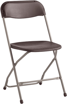 Brown Folding Chair Rentals