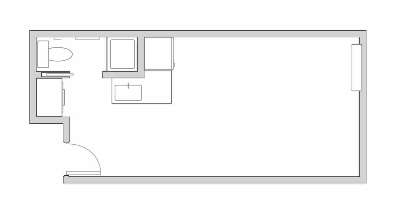 Designer Studio Layout 1 Floor Plan
