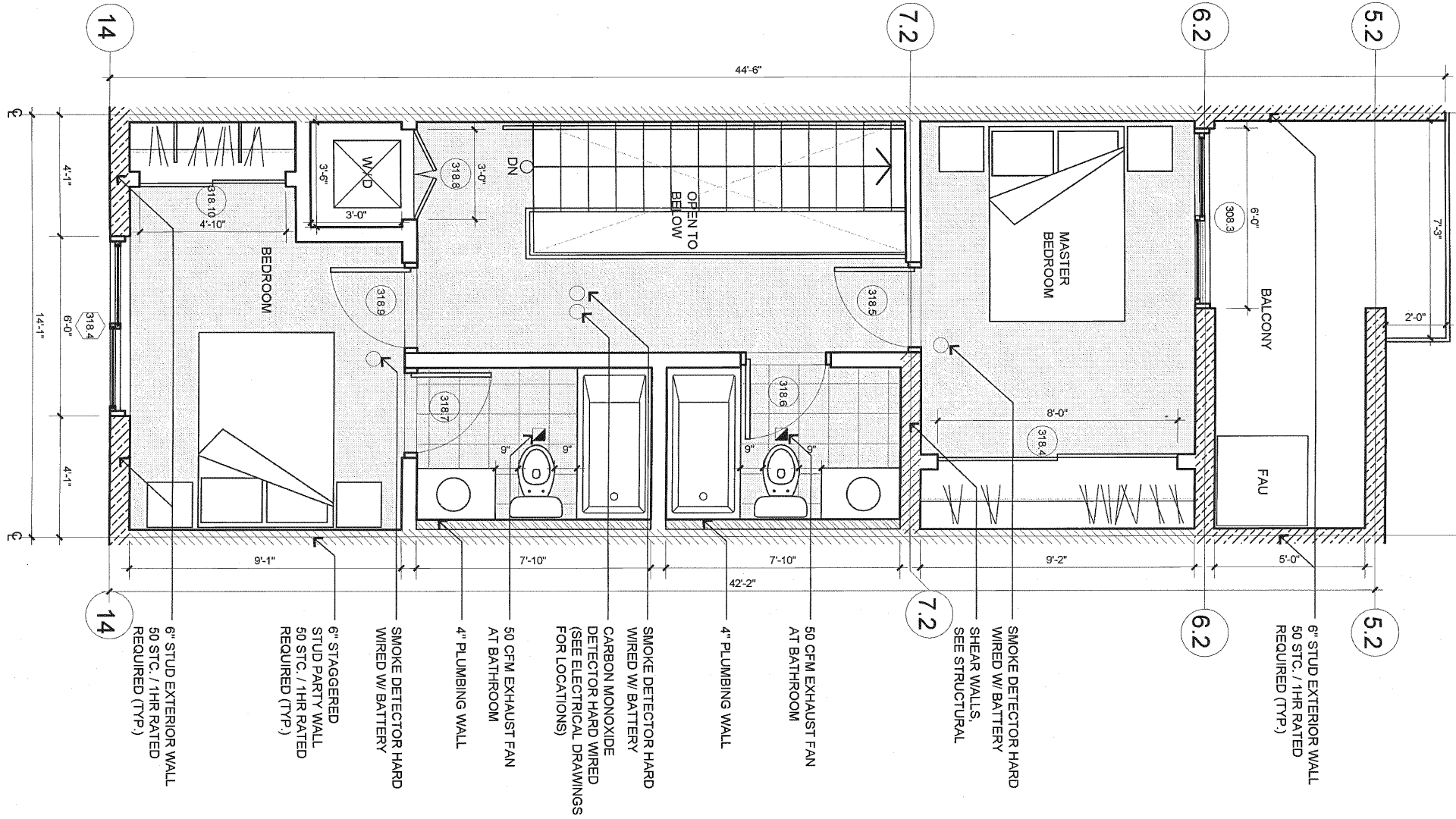 Designer 2 Bedroom 2 Bath Floor Plan