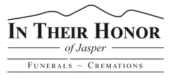 The logo for in their honor of jasper funerals and cremations