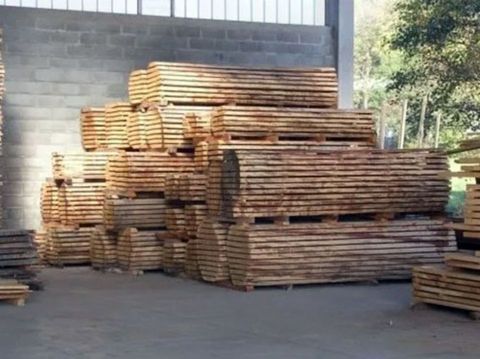 magazzino stoccaggio legna
