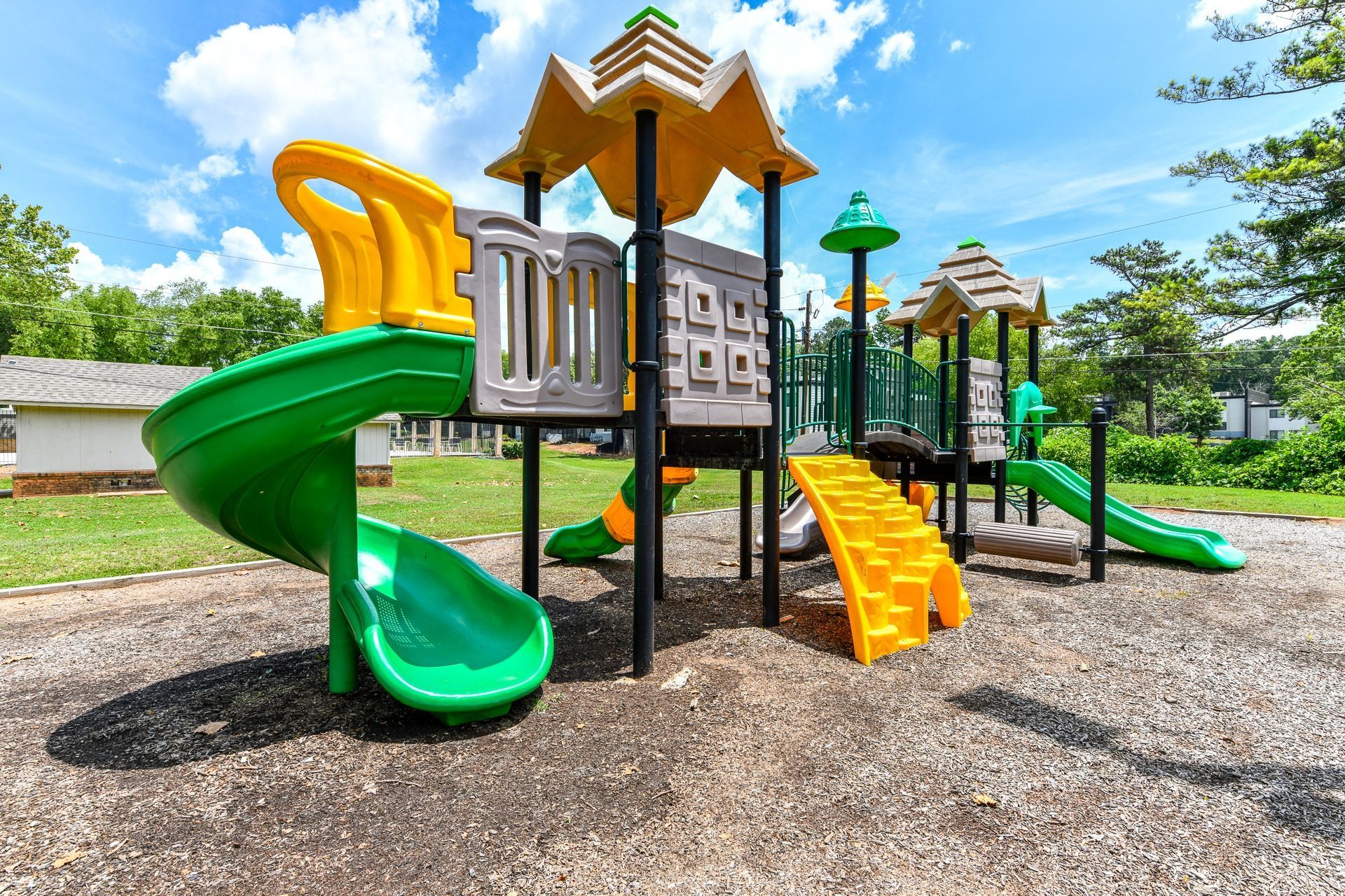 the playground at the whispering winds apartments in pearland, tx