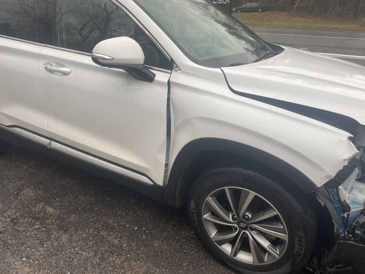 Side View Damaged Bumper of Car — DM Collision — New Floyd Road Rome, NY