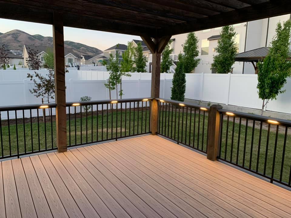 Deck Installed in Backyard — Mona, UT — Clover Creek Home Designs