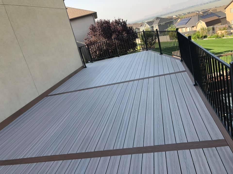 Wide Deck — Mona, UT — Clover Creek Home Designs