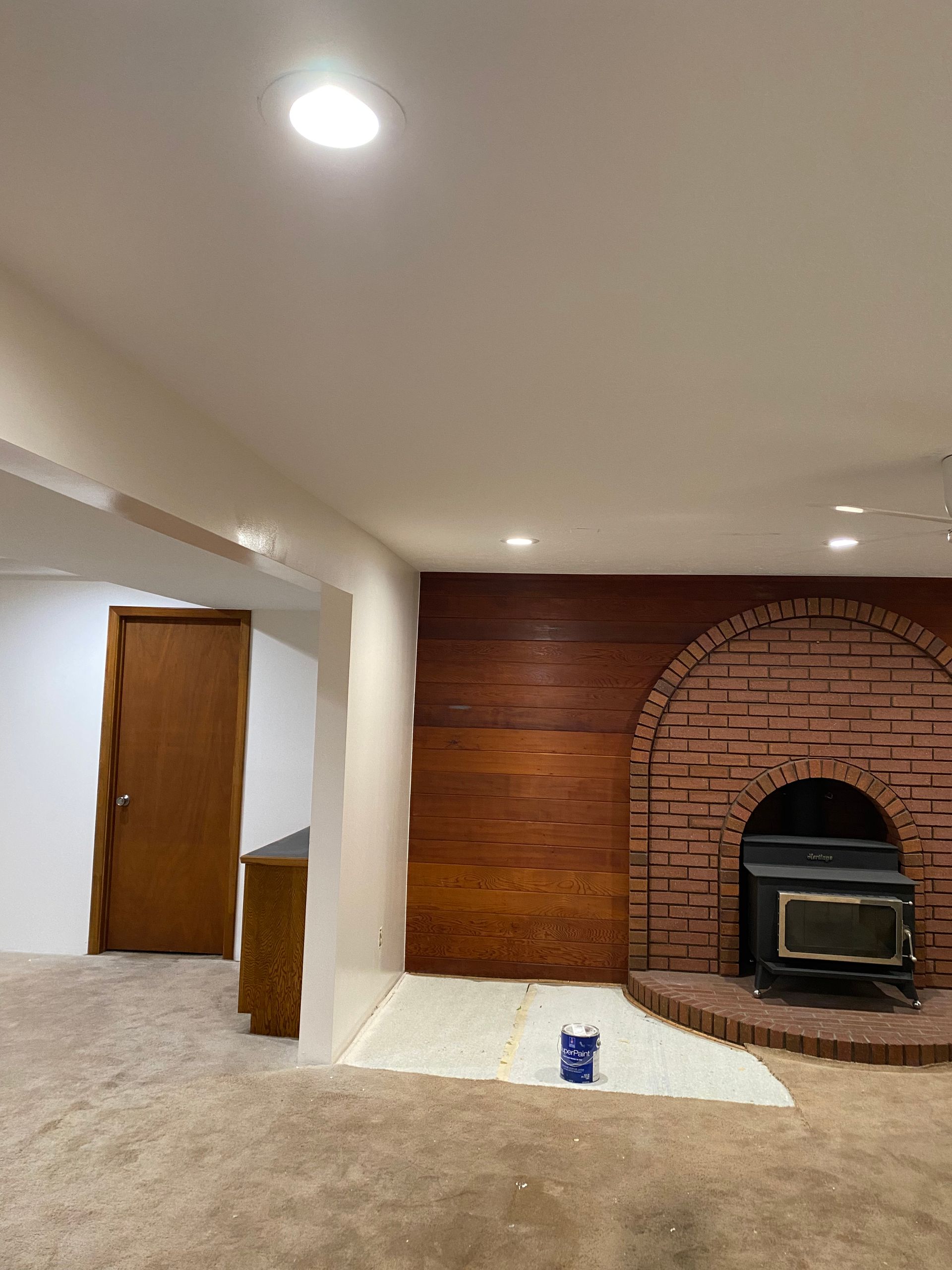 living room fireplace