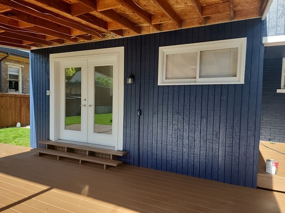 painted house exterior