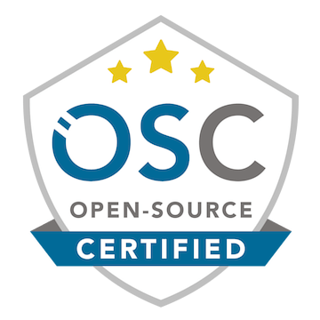 Open Source Certified Credential link