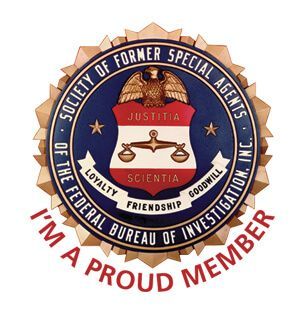 Society of the Former Agents of the FBI seal.