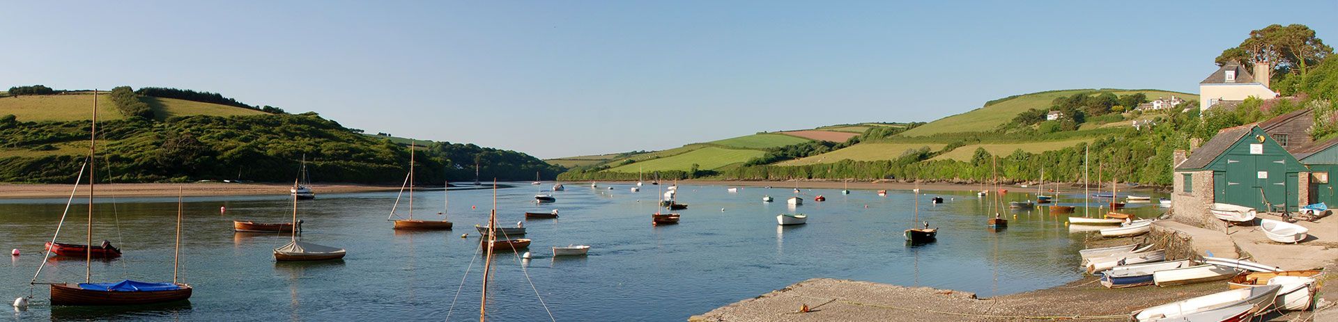 a large body of water with many boats in it