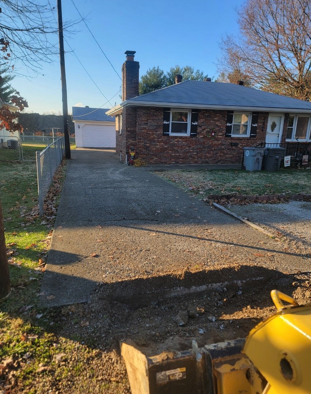 Before Concrete — Evansville, IN — CMC Remodeling