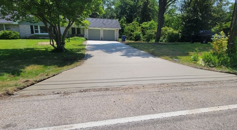 After Driveway — Evansville, IN — CMC Remodeling