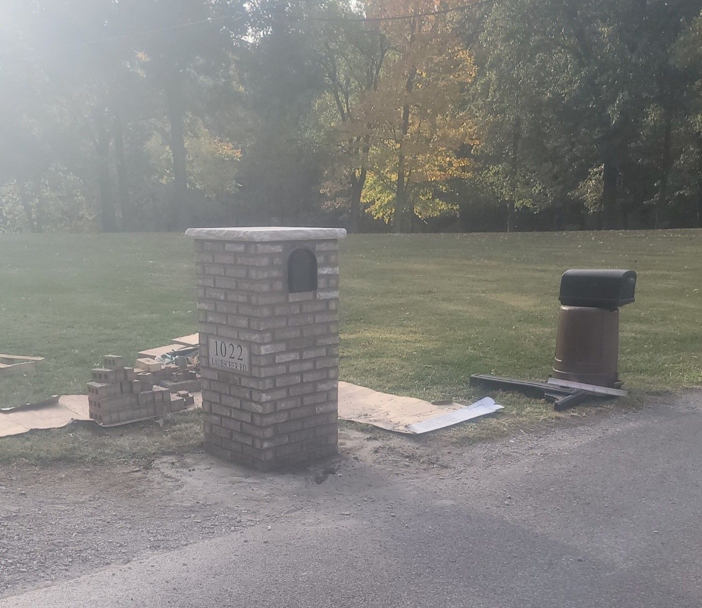 Mailbox After — Evansville, IN — CMC Remodeling