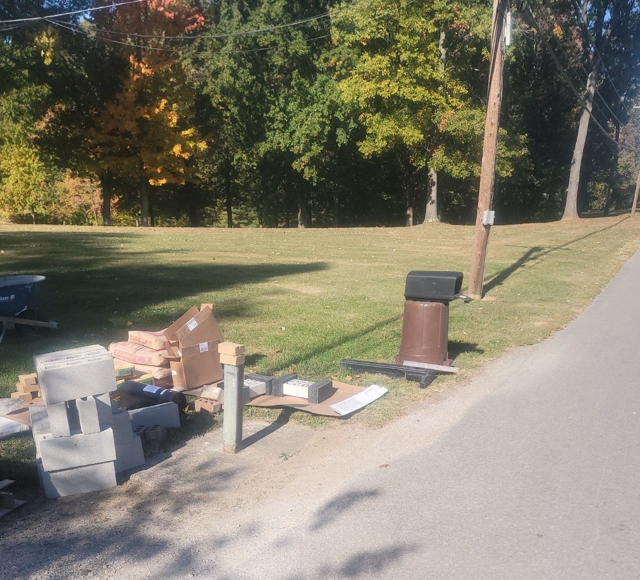 Mailbox Before — Evansville, IN — CMC Remodeling