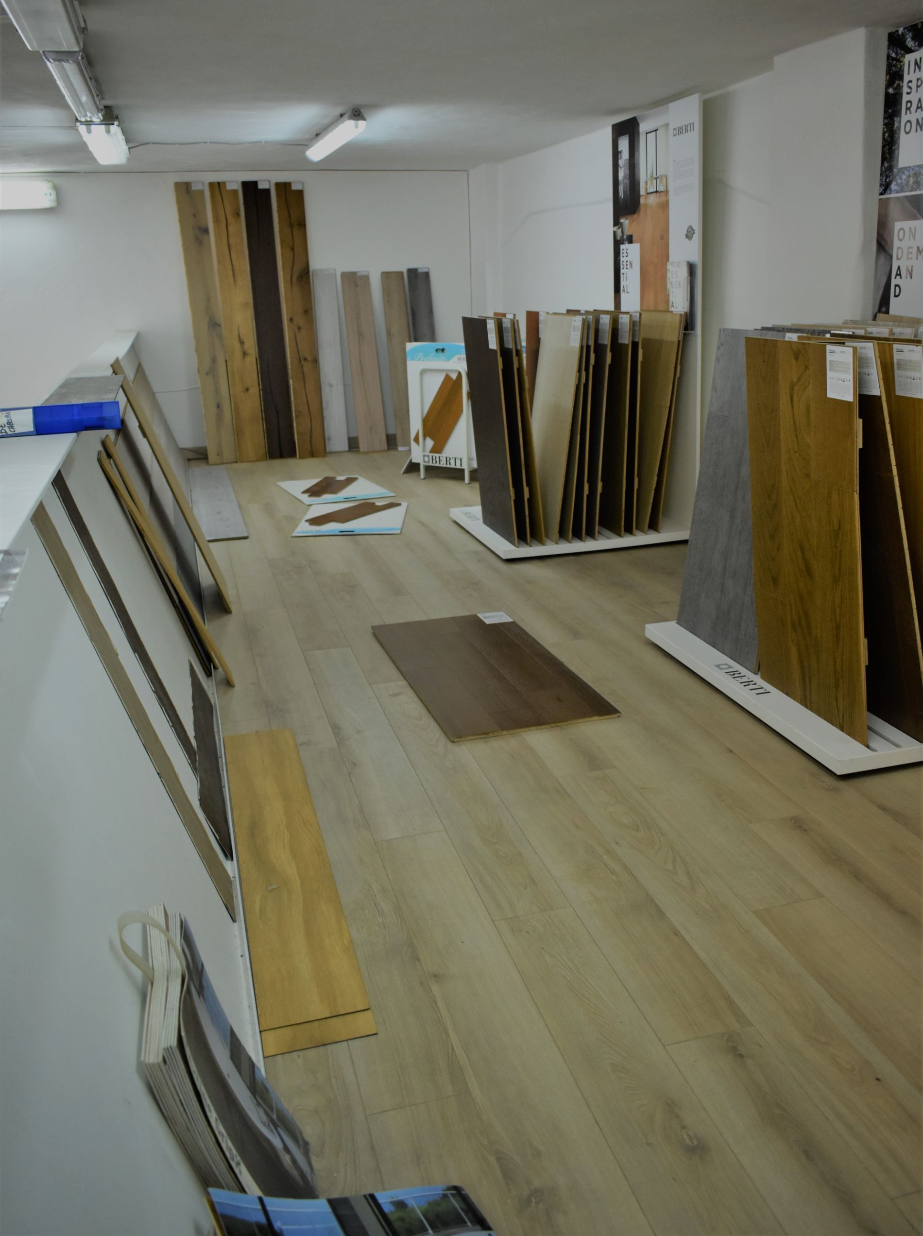 listoni presenti nel negozio