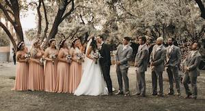 wedding party bus service Santa Monica